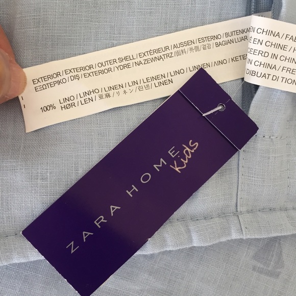 2 NWT Zara nautical boat blue boy pillow cases - Picture 4 of 4